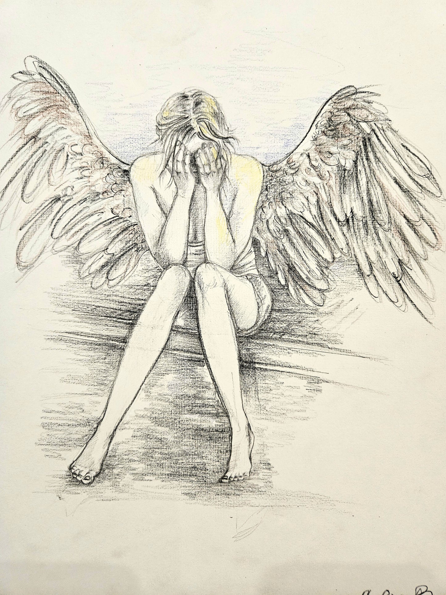 Rebirth Begins in Silence Wall Art