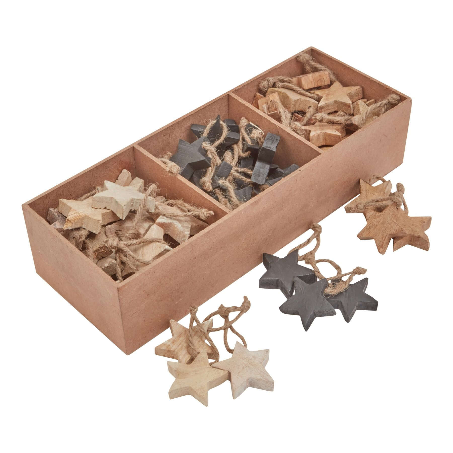 pack-of-90-wooden-star-hanging-decorations