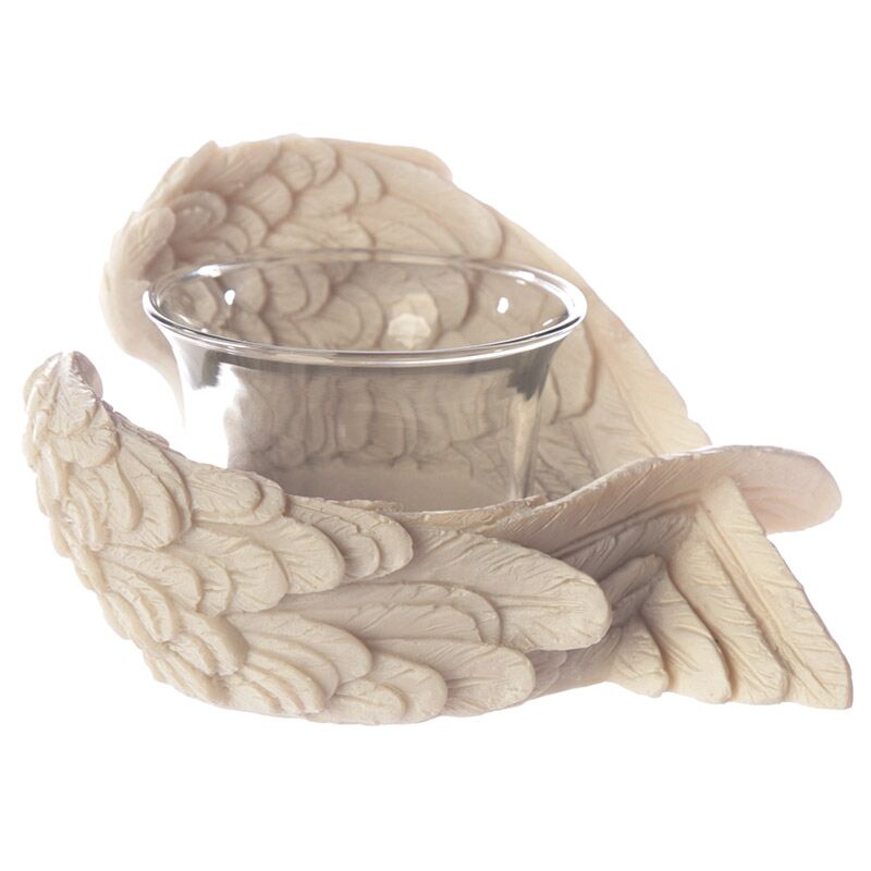 Decorative candle holder shaped like a brain on a white background