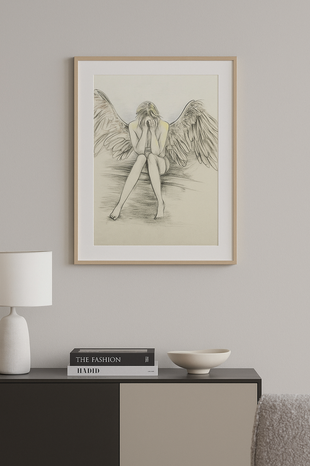 Rebirth Begins in Silence Wall Art