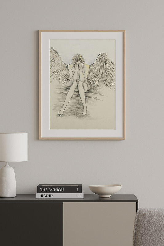 Rebirth Begins in Silence Wall Art