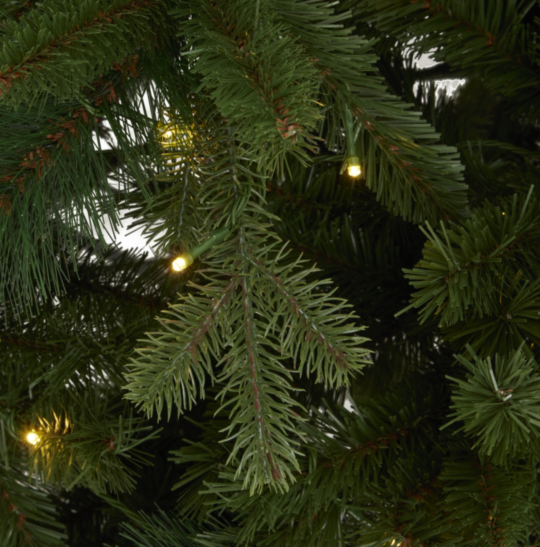 Green Forest Fir Pre-Lit LED Christmas Tree – peaceful festive home decor by Sofiya Designs Shop